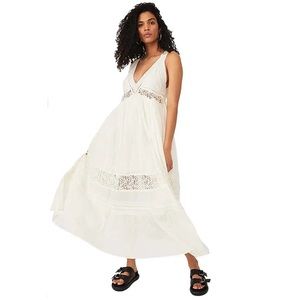 Free People Carla Lace Maxi Dress